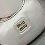 Miumiu Leather Hobo Bag 5BP084